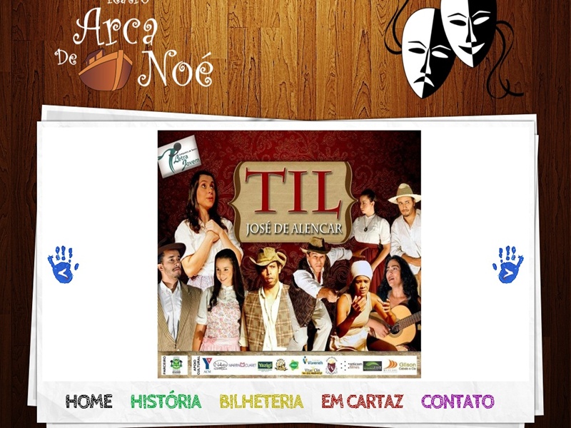 Site Teatro Arca de Noé